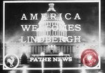 Image Charles Lindbergh Washington DC USA, 1927, de la seconde 12 séquences d'archives historiques vidéo 65675051263