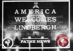 Image Charles Lindbergh Washington DC USA, 1927, de la seconde 14 séquences d'archives historiques vidéo 65675051263