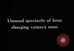 Standbild Grizzly Bear Alaska United States USA, 1929, aus Sekunde 1 historischem Filmmaterial Videoclip 65675051271