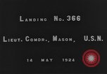 Standbild USA Flugzeugträger Langley California United States USA, 1925, aus Sekunde 9 historischem Filmmaterial Videoclip 65675051285