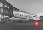 Standbild USA Schiff Langley California United States USA, 1925, aus Sekunde 30 historischem Filmmaterial Videoclip 65675051289