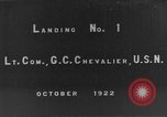 Image of USS Langley California United States USA, 1922, second 1 stock footage video 65675051290