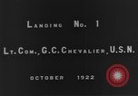 Image of USS Langley California United States USA, 1922, second 3 stock footage video 65675051290