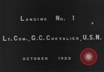 Image of USS Langley California United States USA, 1922, second 6 stock footage video 65675051290