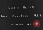 Image of Lieutenant Brow California United States USA, 1923, second 3 stock footage video 65675051293
