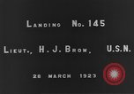 Image of Lieutenant Brow California United States USA, 1923, second 6 stock footage video 65675051293