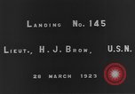 Image of Lieutenant Brow California United States USA, 1923, second 7 stock footage video 65675051293