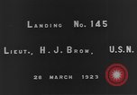 Image of Lieutenant Brow California United States USA, 1923, second 8 stock footage video 65675051293