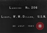 Standbild Lieutenant W M Dillon California United States USA, 1923, aus Sekunde 1 historischem Filmmaterial Videoclip 65675051294