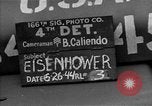 Image of General Eisenhower United Kingdom, 1944, second 6 stock footage video 65675051297