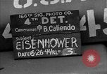 Image of General Eisenhower United Kingdom, 1944, second 7 stock footage video 65675051297