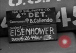Image of General Eisenhower United Kingdom, 1944, second 8 stock footage video 65675051297