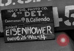 Image of General Eisenhower United Kingdom, 1944, second 4 stock footage video 65675051298