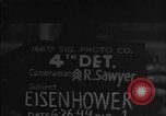 Image of General Eisenhower United Kingdom, 1944, second 3 stock footage video 65675051303