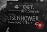 Image of General Eisenhower United Kingdom, 1944, second 1 stock footage video 65675051304