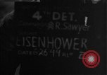 Image of General Eisenhower United Kingdom, 1944, second 4 stock footage video 65675051304