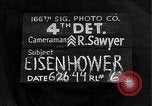 Image of Generals Eisenhower and Patton United Kingdom, 1944, second 1 stock footage video 65675051308