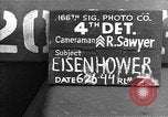 Image of General Eisenhower United Kingdom, 1944, second 1 stock footage video 65675051309