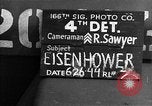 Image of General Eisenhower United Kingdom, 1944, second 4 stock footage video 65675051309