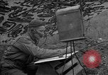 Standbild USA 127 Field Artillery Regiment Saint Lo Frankreich, 1944, aus Sekunde 51 historischem Filmmaterial Videoclip 65675051310