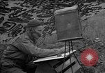 Standbild USA 127 Field Artillery Regiment Saint Lo Frankreich, 1944, aus Sekunde 53 historischem Filmmaterial Videoclip 65675051310