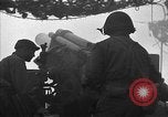 Standbild USA 127 Field Artillery Regiment Batterie B Saint Lo Frankreich, 1944, aus Sekunde 35 historischem Filmmaterial Videoclip 65675051313