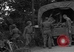 Standbild USA 127 Field Artillery Regiment Saint Lo Frankreich, 1944, aus Sekunde 21 historischem Filmmaterial Videoclip 65675051314