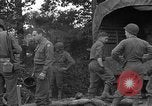 Standbild USA 127 Field Artillery Regiment Saint Lo Frankreich, 1944, aus Sekunde 52 historischem Filmmaterial Videoclip 65675051314