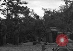Standbild USA 127 Field Artillery Regiment Saint Lo Frankreich, 1944, aus Sekunde 58 historischem Filmmaterial Videoclip 65675051316