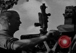 Standbild USA 127 Field Artillery Regiment Saint Lo Frankreich, 1944, aus Sekunde 29 historischem Filmmaterial Videoclip 65675051317