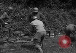 Standbild United States 87th Chemical Mortar Bataillon Carentan Frankreich, 1944, aus Sekunde 44 historischem Filmmaterial Videoclip 65675051322