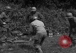 Standbild United States 87th Chemical Mortar Bataillon Carentan Frankreich, 1944, aus Sekunde 46 historischem Filmmaterial Videoclip 65675051322
