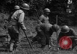 Standbild United States 87th Chemical Mortar Bataillon Carentan Frankreich, 1944, aus Sekunde 49 historischem Filmmaterial Videoclip 65675051322