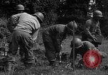 Standbild United States 87th Chemical Mortar Bataillon Carentan Frankreich, 1944, aus Sekunde 50 historischem Filmmaterial Videoclip 65675051322