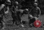 Standbild United States 87th Chemical Mortar Bataillon Carentan Frankreich, 1944, aus Sekunde 52 historischem Filmmaterial Videoclip 65675051322