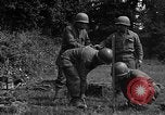 Standbild United States 87th Chemical Mortar Bataillon Carentan Frankreich, 1944, aus Sekunde 53 historischem Filmmaterial Videoclip 65675051322