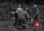 Standbild United States 87th Chemical Mortar Bataillon Carentan Frankreich, 1944, aus Sekunde 58 historischem Filmmaterial Videoclip 65675051322