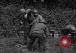 Standbild United States 87th Chemical Mortar Bataillon Carentan Frankreich, 1944, aus Sekunde 59 historischem Filmmaterial Videoclip 65675051322
