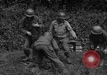 Standbild United States 87th Chemical Mortar Bataillon Carentan Frankreich, 1944, aus Sekunde 60 historischem Filmmaterial Videoclip 65675051322