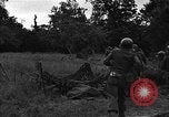 Standbild USA 87 Chemische Mörtel Bataillon Carentan Frankreich, 1944, aus Sekunde 31 historischem Filmmaterial Videoclip 65675051324