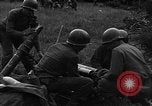 Standbild USA 87 Chemische Mörtel Bataillon Carentan Frankreich, 1944, aus Sekunde 39 historischem Filmmaterial Videoclip 65675051324