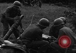 Standbild USA 87 Chemische Mörtel Bataillon Carentan Frankreich, 1944, aus Sekunde 40 historischem Filmmaterial Videoclip 65675051324