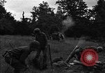 Standbild USA 87 Chemische Mörtel Bataillon Carentan Frankreich, 1944, aus Sekunde 44 historischem Filmmaterial Videoclip 65675051324