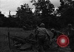 Standbild USA 87 Chemische Mörtel Bataillon Carentan Frankreich, 1944, aus Sekunde 56 historischem Filmmaterial Videoclip 65675051324