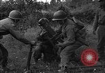 Image États-Unis 87e Bataillon de mortier chimique Carentan France, 1944, de la seconde 25 séquences d'archives historiques vidéo 65675051325