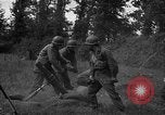 Standbild USA 87 Chemische Mörtel Bataillon Carentan Frankreich, 1944, aus Sekunde 27 historischem Filmmaterial Videoclip 65675051326