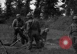 Standbild USA 87 Chemische Mörtel Bataillon Carentan Frankreich, 1944, aus Sekunde 28 historischem Filmmaterial Videoclip 65675051326