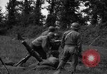 Standbild USA 87 Chemische Mörtel Bataillon Carentan Frankreich, 1944, aus Sekunde 31 historischem Filmmaterial Videoclip 65675051326