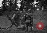 Standbild USA 87 Chemische Mörtel Bataillon Carentan Frankreich, 1944, aus Sekunde 32 historischem Filmmaterial Videoclip 65675051326