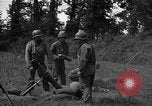 Standbild USA 87 Chemische Mörtel Bataillon Carentan Frankreich, 1944, aus Sekunde 33 historischem Filmmaterial Videoclip 65675051326